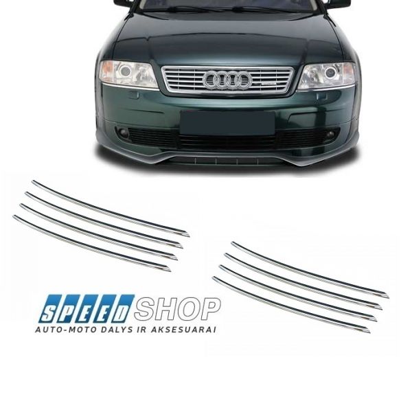 Audi A6 C5 grotelių juostelės